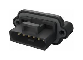 AMPHENOL COMMUNICATIONS SOLUTIONS FLHP6202 Connector Housing, BrightConnX, FLH Series, Receptacle, 6 Ways, 2.5 mm
