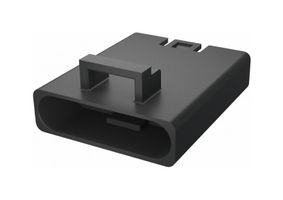 AMPHENOL COMMUNICATIONS SOLUTIONS FLHP4100 Connector Housing, BrightConnX, FLH Series, Receptacle, 4 Ways, 2.5 mm