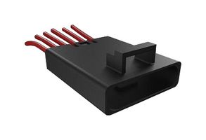 AMPHENOL COMMUNICATIONS SOLUTIONS FLHP6100 连接器外壳, BrightConnX, FLH Series, 插座, 6 路, 2.5 mm, Amphenol FLH-PC136系列插针触点