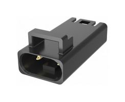 AMPHENOL COMMUNICATIONS SOLUTIONS FLHP2390 Connector Housing, BrightConnX, FLH Series, Receptacle, 2 Ways, 2.5 mm