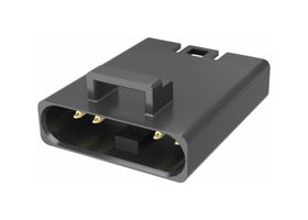 AMPHENOL COMMUNICATIONS SOLUTIONS FLHP6390 Connector Housing, BrightConnX, FLH Series, Receptacle, 6 Ways, 2.5 mm