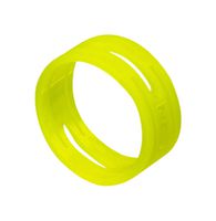 NEUTRIK XXR-4 NEO 连接器配件, 霓虹黄, 编码环, Neutrik etherCON系列RJ45连接器, etherCON XX Series