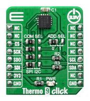 MIKROELEKTRONIKA MIKROE-3983 附加板，Thermo 9 Click，MikroBUS兼容开发板