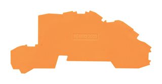 WAGO 2003-7692 Accessory, Orange, Wago TOPJOB S 2003 Series Snap-on Mount Terminal Blocks
