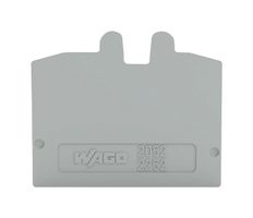 WAGO 2052-1291 Accessory, Grey, TOPJOB® S Snap-On Mount and 15mm DIN Rail Terminal Blocks - 2052 Series