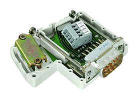 WAGO 750-960. D Sub Connector, Standard, Plug, 750 Series, 9 Contacts, DE, Clamp