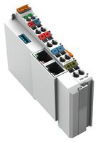 WAGO 750-628 Bus Extension Coupler Module, 400 mA, 24 VDC, DIN Rail, IP20, 750 Series