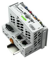 WAGO 750-8102 控制器,PFC100,24 VDC,浅灰色,DIN轨,IP20,750系列