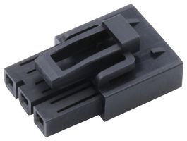 MOLEX 215913-1003 连接器外壳, 黑色, Mini-Fit Max 215913 Series, 插座, 3 路, 4.2 mm, Molex Mini-Fit Max 212515 系列母压接端子