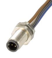 HARTING 21470000003 Sensor Cable, A Coded, M5 Plug, Free End, 4 Positions, 200 mm, 7.9 "