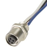 HARTING 21470000007 传感器电缆, 编码A, M5 插座, 自由线端, 4路, 200 mm, 7.9 "