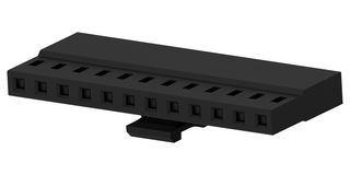 TE CONNECTIVITY 2MM-RCP-S12-BX 连接器外壳, 2MM-RCP Series, 插座, 12 路, 2 mm, AMPMODU 2mm系列28-24AWG 2316113和30-28AWG 2316114插座触点