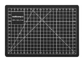 MULTICOMP PRO MCP6005 Cutting Mat, Prototyping Boards, A5, 220 mm x 150 mm x 3mm, PVC