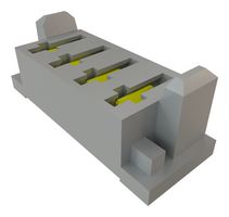 SAMTEC MPS-04-7.70-01-T-V PCB插座, 板至板, 5 mm, 1 排, 4 触点, 通孔安装