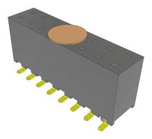 SAMTEC SQW-108-01-S-D-VS-A-K-TR PCB插座, 板至板, 线至板, 2 mm, 2 排, 16 触点, 表面安装