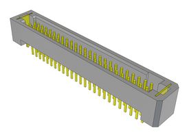 SAMTEC TFM-125-03-S-D-WT 引脚针座, 板至板, 线至板, 1.27 mm, 2 排, 50 触点, 通孔直型, Tiger Eye TFM Series