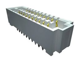SAMTEC SEAFP-20-01-L-08-RA-WT-GP Mezzanine连接器, 阵列, 母, 1.27 mm, 8 排, 160 触点, 表面安装直角, 铜合金