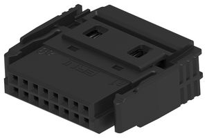 ERNI - TE CONNECTIVITY 294813-E IDC连接器, IDC插座, 母, 1.27 mm, 2排, 16 触点, 电缆安装