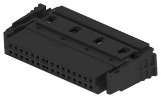 ERNI - TE CONNECTIVITY 294815-E IDC连接器, IDC插座, 母, 1.27 mm, 2排, 32 触点, 电缆安装