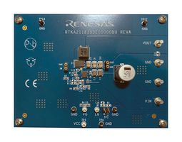 RENESAS RTKA211835DE0000BU 评估板,RAA211835GNP#HA0,异步降压稳压器,电源管理