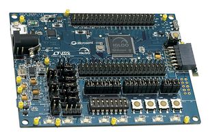 MICROCHIP AGLN-NANO-KIT 入门套件,AGLN250V2-VQG100,IGLOO,FPGA,编程棒,USB 2.0 线缆,快速入门卡