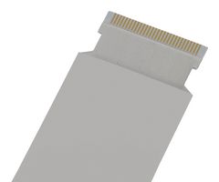 MOLEX 15022-0850 FFC/FPC线缆, 50 芯, 0.5 mm, 同相触芯, 8 ", 203 mm, 白色