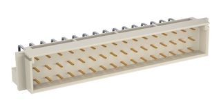 ERNI - TE CONNECTIVITY 354872-E DIN 41612 Connector, R/A, 48 Contacts, Plug, 5.08 mm, 3 Row, a + c + e