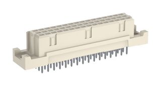 ERNI - TE CONNECTIVITY 284174-E 连接器, DIN 41612, 48 触点, 插座, 2.54 mm, 3排, a + b + c