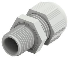 TE CONNECTIVITY - ENTRELEC 1SNG601034R0000 电缆压盖, M16 x 1.5, 4 mm, 8 mm, 尼龙6 (聚酰胺 6), 浅灰, IP68
