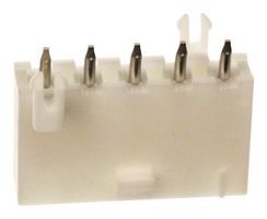 MOLEX 39-30-2052. 引脚针座, 线至板, 4.2 mm, 1 排, 5 触点, 通孔直型, Mini-Fit Jr. 5566 Series