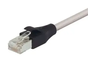 L-COM TRD695SCR-7 以太网线缆, Cat6, RJ45插头至RJ45插头, 灰色, 2.1 m, 7 ft