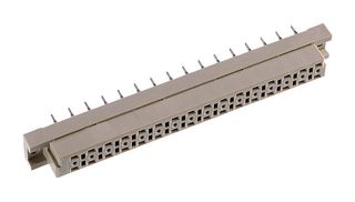 EPT 106-40066 连接器, DIN 41612, 32 触点, 插座, 5.08 mm, 2排, a + c