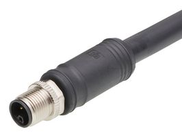 MOLEX 1205000245 Sensor Cable, M12, Micro-Change Plug, Free End, 4 Positions, 5 m, 16.4 ft