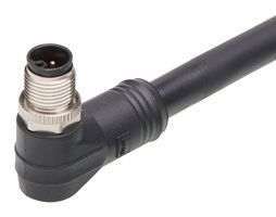 MOLEX 1205000254 Sensor Cable, M12, 90° Micro-Change Plug, Free End, 4 Positions, 15 m, 49.21 ft