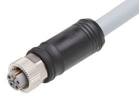 MOLEX 1205000203 Sensor Cable, M12, Micro-Change Receptacle, Free End, 5 Positions, 5 m, 16.4 ft