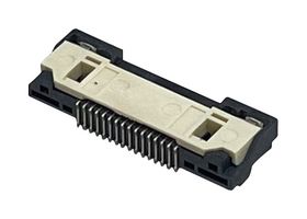 MULTICOMP PRO MP012101 连接器, FFC/ FPC板, 0.5 mm, 10 触点, 插座, MP FPC Auto Lock, 表面安装直角, 顶部、底部