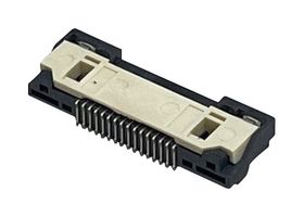 MULTICOMP PRO MP012102 连接器, FFC/ FPC板, 0.5 mm, 16 触点, 插座, MP FPC Auto Lock, 表面安装直角, 顶部、底部