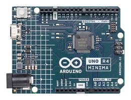 ARDUINO ABX00080 开发板,UNO R4 Minima,R7FA4M1AB3CFM#AA0,32 位,ARM Cortex-M4F
