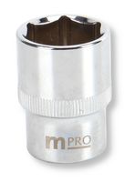 MULTICOMP PRO MP12-CRV20 六角套筒,20 mm,1/2"驱动尺寸,铬钒,DIN3120