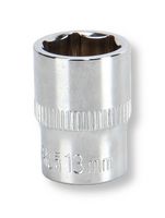 MULTICOMP PRO MP14-CRV13 Socket, Hex, 13mm, 1/4" Drive Size, Chrome Vanadium, DIN3120