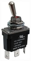 MULTICOMP PRO MP-T4-2B-E-TA1-01 拨动开关, IP68, 开-开, SPDT, 不发光, 面板安装, 12 A