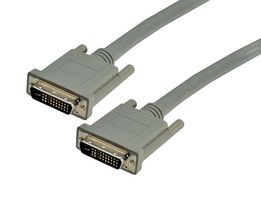 L-COM CTLEVCMM-10 音频/视频电缆组件, EVC插头, EVC插头, 10 ft, 3.05 m, 灰色, CTLEVCMM Series