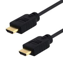 L-COM VHA00005-18M Audio / Video Cable Assembly, HDMI Plug, HDMI Plug, 59.1 ft, 18 m, Black, VHA00005 Series