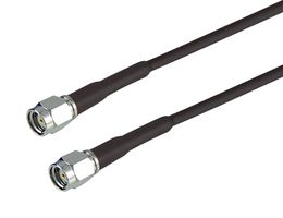 L-COM CA-RSPRSPCN19 RF / Coaxial Cable Assembly, 19 ", 482.6 mm, CA-100, SMA RP Plug, SMA RP Plug, 50 ohm