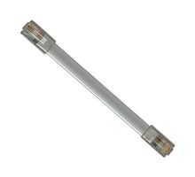 L-COM TDC053-50 Ethernet Cable, RJ45 Plug to RJ45 Plug, Grey, 15.24 m, 50 ft