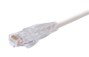 L-COM TRD695WHT-7 以太网线缆, Cat6, RJ45插头至RJ45插头, UTP (非屏蔽双绞线), 白色, 2.1 m, 7 ft