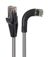 L-COM TRD695ZRA7GRY-3 Ethernet Cable, Cat6, 90° RJ45 Plug to RJ45 Plug, UTP (Unshielded Twisted Pair), Grey, 914.4 mm