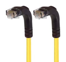 L-COM TRD815RA3Y-1 Ethernet Cable, Cat5e, 90° RJ45 Plug to 90° RJ45 Plug, UTP (Unshielded Twisted Pair), Yellow