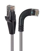 L-COM TRD815RA7GRY-3 Ethernet Cable, Cat5e, 90° RJ45 Plug to RJ45 Plug, UTP (Unshielded Twisted Pair), Grey, 914.4 mm
