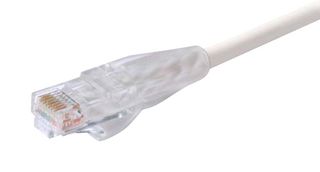 L-COM TRD815WHT-1 Ethernet Cable, Cat5e, RJ45 Plug to RJ45 Plug, UTP (Unshielded Twisted Pair), White, 304.8 mm